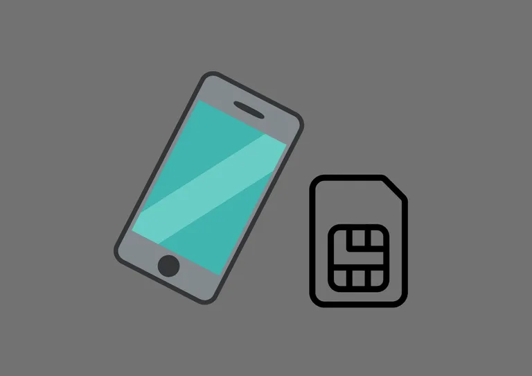 Forsidebilde til innlegget som viser en illustrasjon av en mobiltelefon og ett sim kort