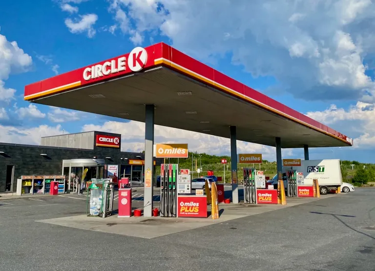 Bilde av en Circle K stasjon