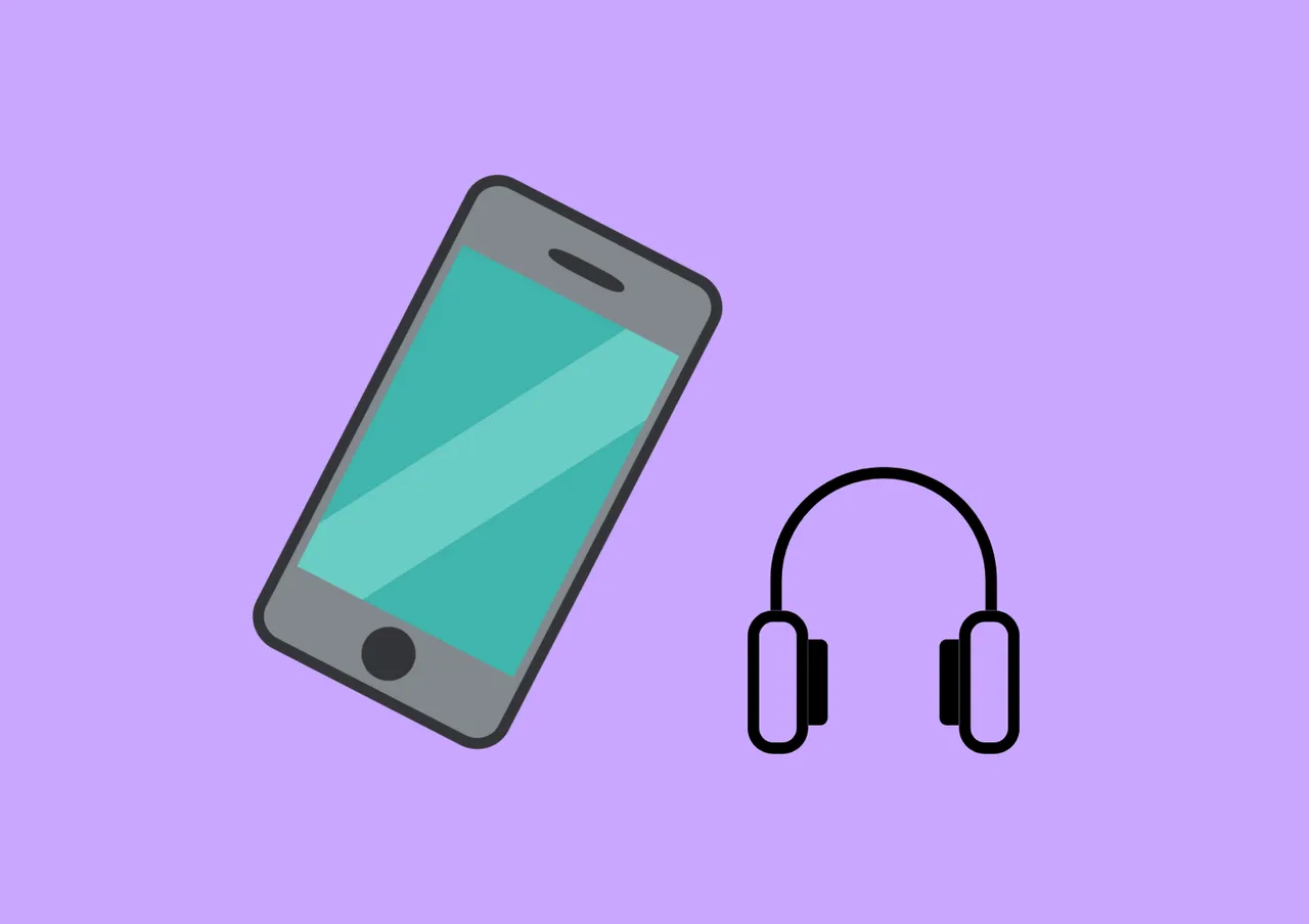 Forsidebilde til innlegget som viser en illustrasjon av en mobiltelefon og et par hodetelefoner